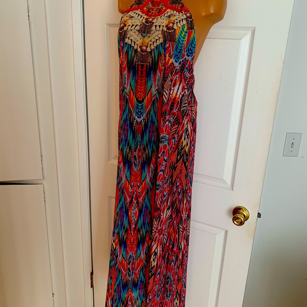 ABSOLUTELY GORGEOUS NWT Shelli Segal maxi cover up